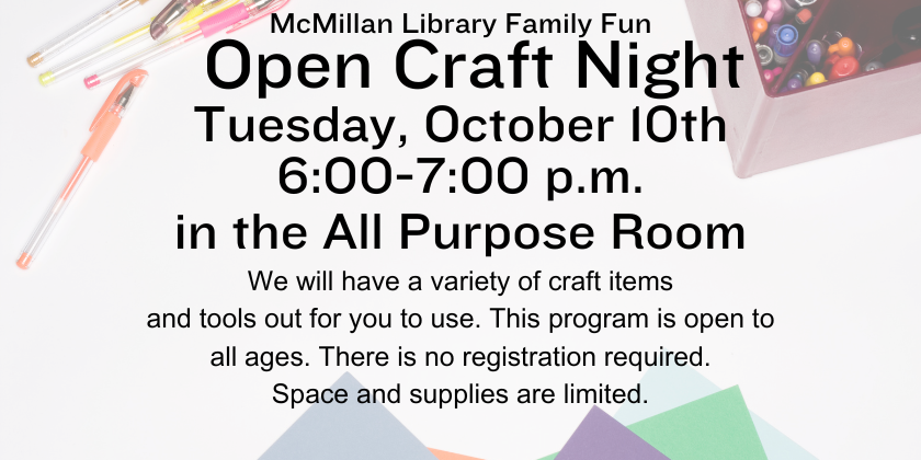 Open Craft Night