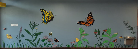 Youth Created Mural of Endangered Insects (smaller file)